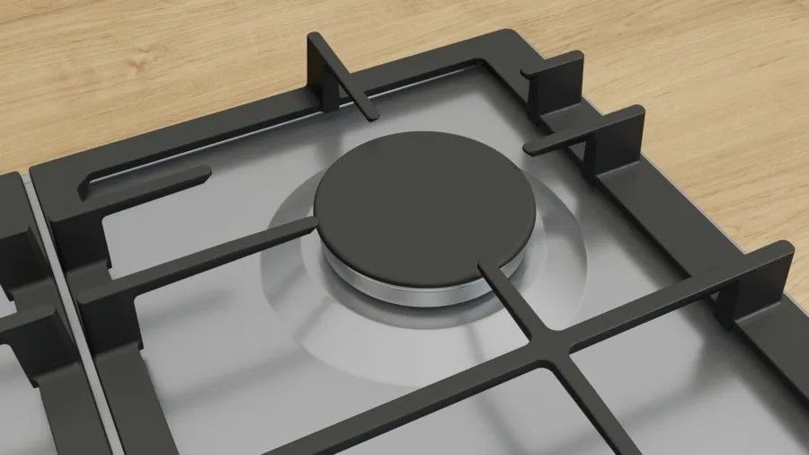 Įmontuojama dujinė kaitlentė Bosch PCP6A5I90 Įmontuojama dujinė kaitlentė Bosch PCP6A5I90