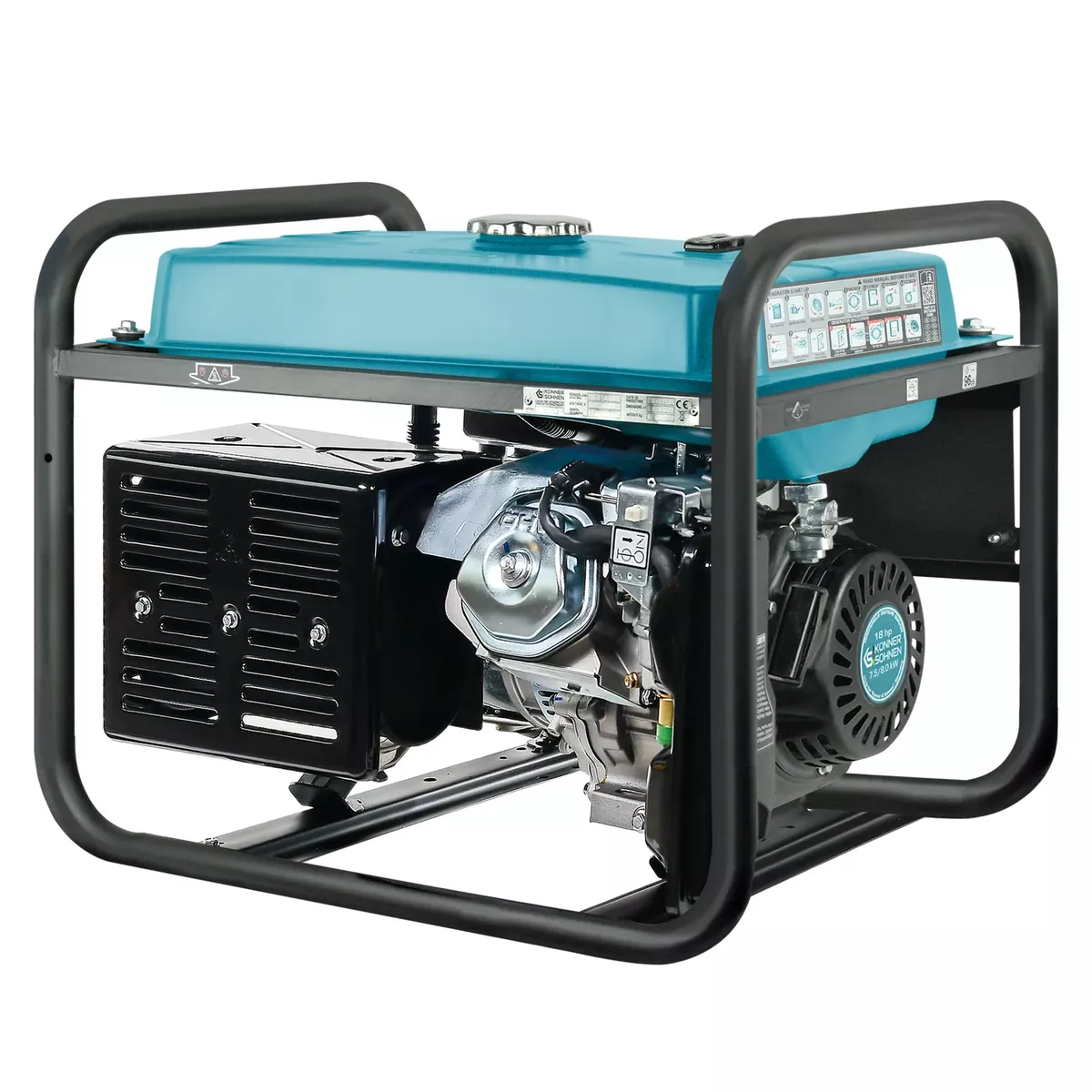 Generatorius benzininis 8000W KS 10000E 1/3 KÖNNER & SÖHNEN