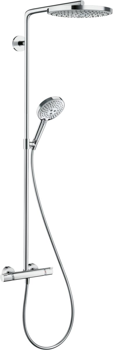 Dušo sistema Hansgrohe RAINDANCE SELECT S 240 2jet, balta/chromas 27129400