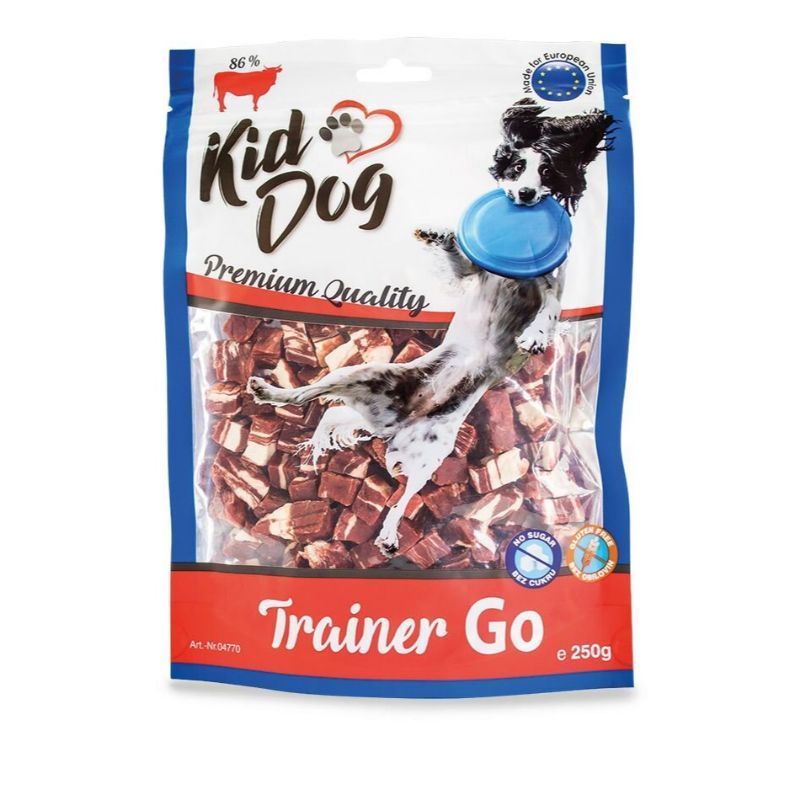 KIDDOG Cubes jautienos kubeliai 250g (40), A04770
