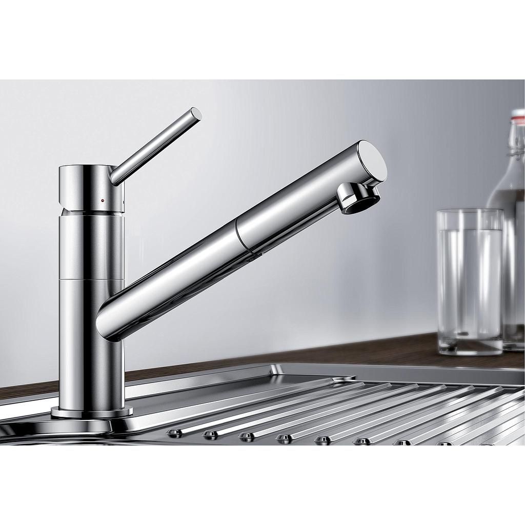 Plautuvės maišytuvas BLANCO KANO-S chrom HD