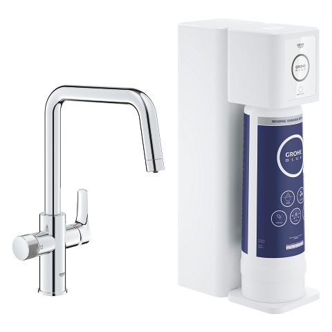 Maišytuvas su atvirkštinio osmoso filtravimo sistema Grohe Blue Pure Eurosmart, 30586000