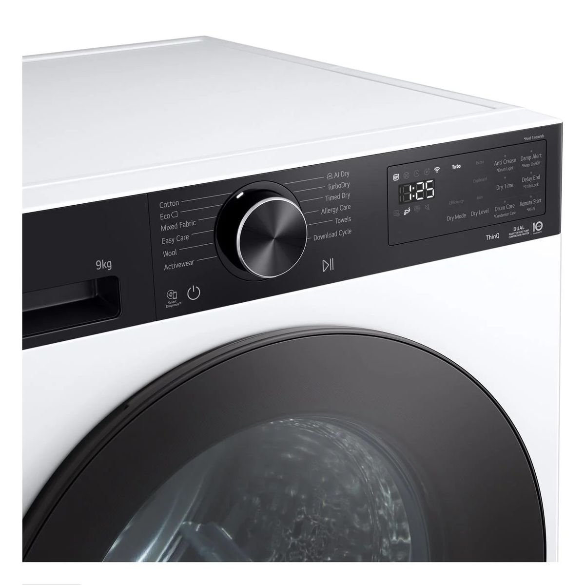 Džiovyklė LG RHX5009TKB Džiovyklė LG RHX5009TKB