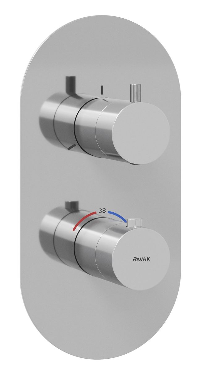 Ravak Espirit Termostatinis potinkinis maišytuvas 3 funkcijų be korpuso, Chrome X070209