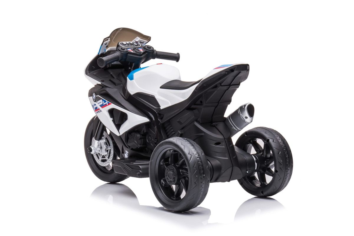 Vaikiškas elektrinis policijos motociklas "BMW HP4", HATIS