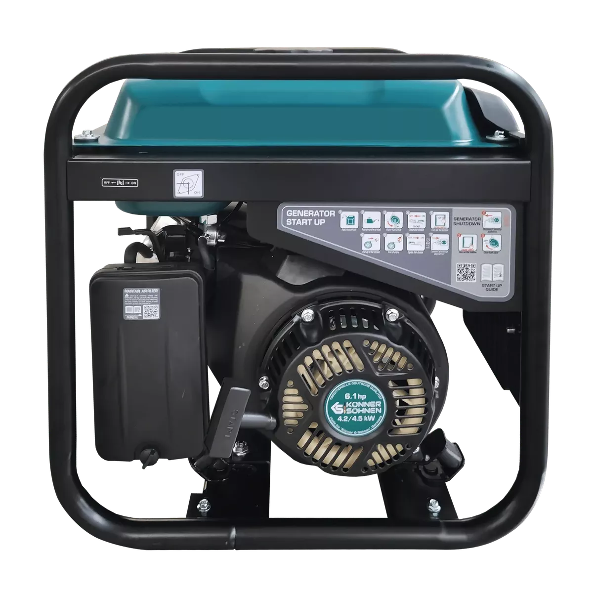 Inverterinis generatorius 4500W, KS 4500i KONNER & SOHNEN