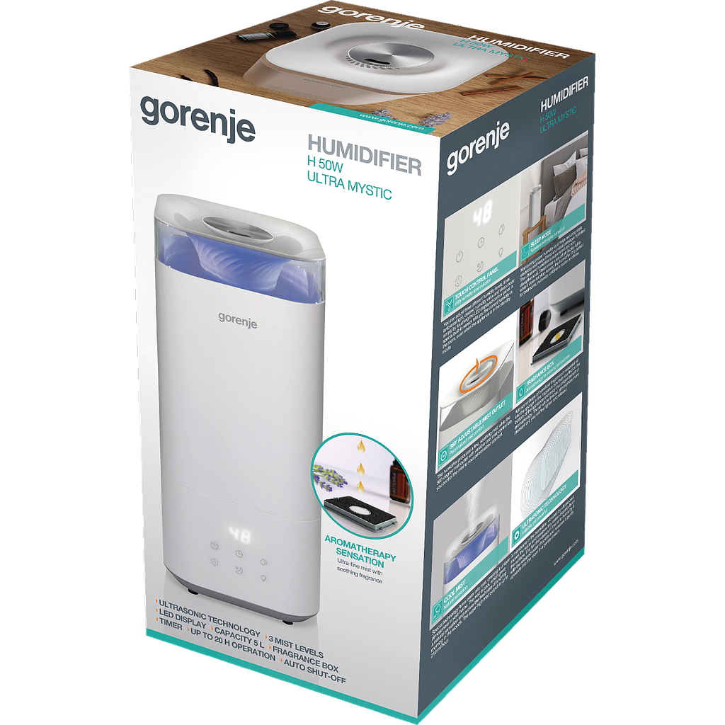Oro drėkintuvas GORENJE H50W