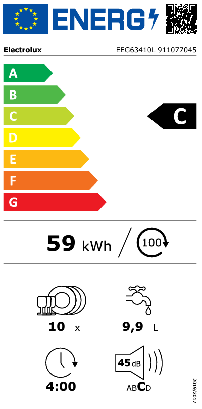 Indaplovė ELECTROLUX EEG63410L