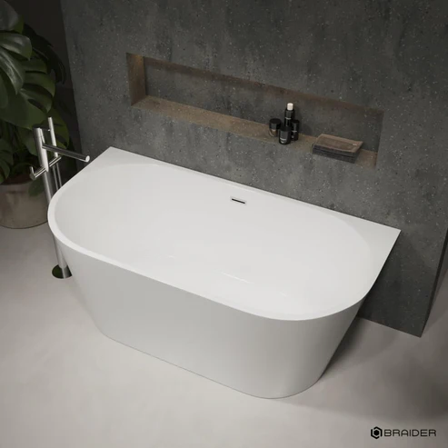 Vonia Braider RESTIA CLAS glaudžiama prie sienos 1700*750 mm