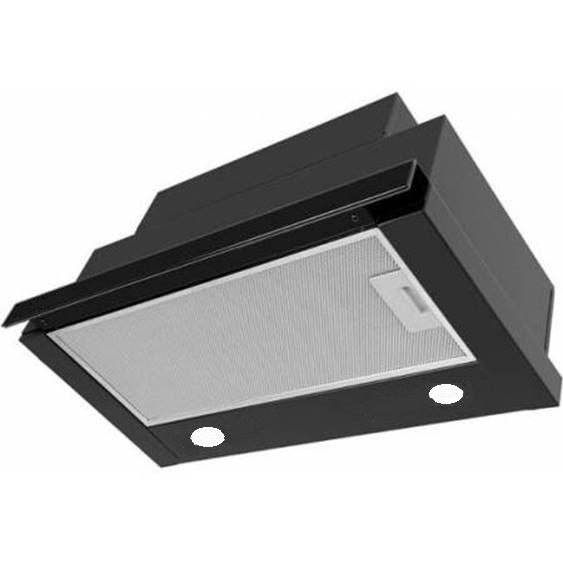 Įmontuojamas 60 cm pločio gartraukis Schlosser SMC60BL, juodas Įmontuojamas 60 cm pločio gartraukis Schlosser SMC60BL, juodas