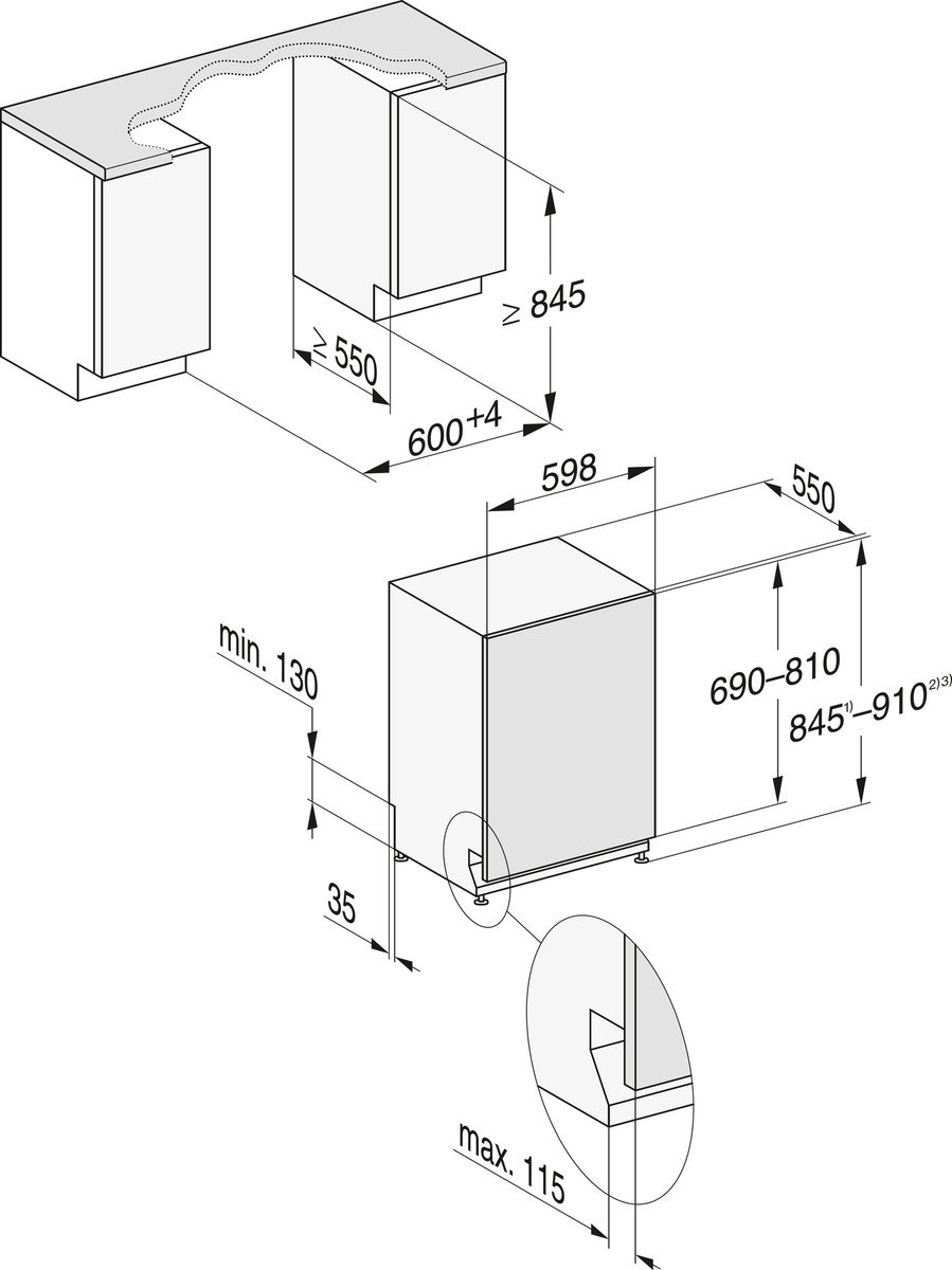 Įmontuojama indaplovė Miele G 7765 SCVi XXL, 12466840 Įmontuojama indaplovė Miele G 7765 SCVi XXL, 12466840