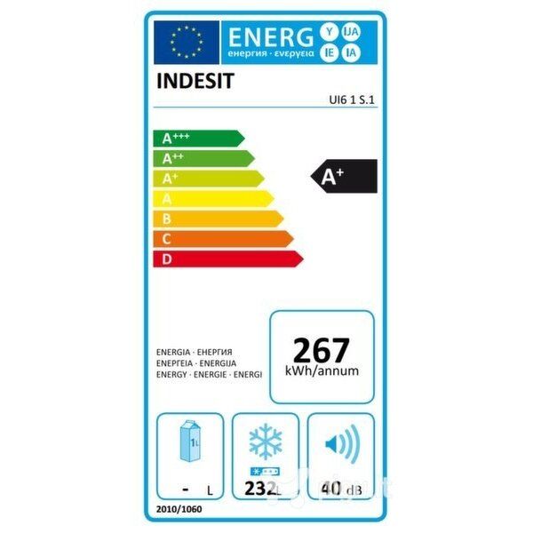 Šaldiklis Indesit UI6 1 S.1