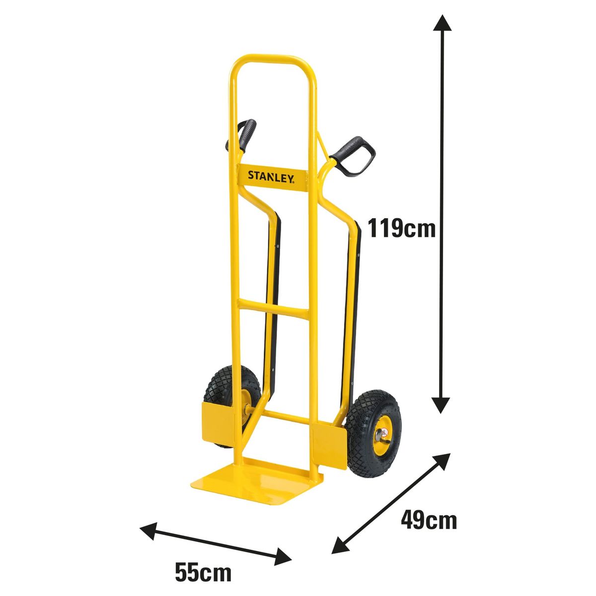 Krovinių vežimėlis Stanley HT524, 250 kg Krovinių vežimėlis Stanley HT524, 250 kg