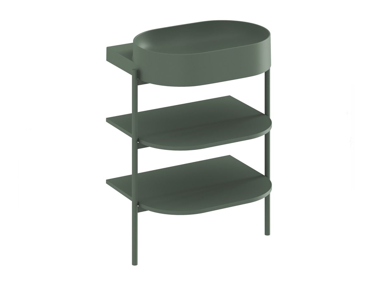 Spintelė po praustuvu Ravak CS Yard 60, Grey Green, D800008005