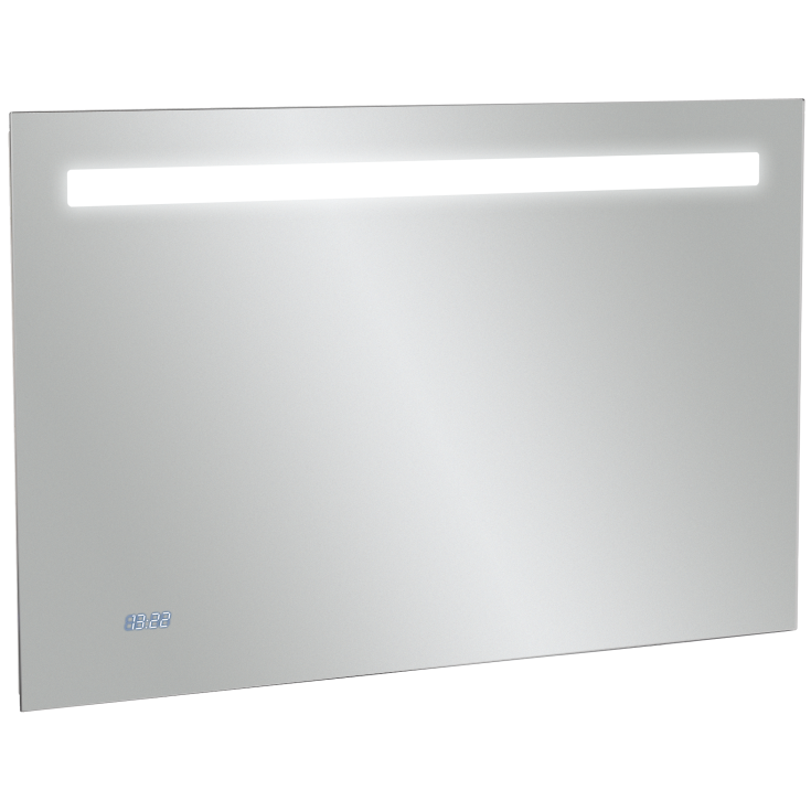 Veidrodis Kohler 100 cm su LED apšvietimu, su laikrodžiu, EB1161NF