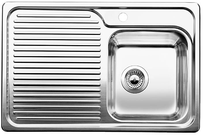 Plieninė plautuvė BLANCO CLASSIC 40 S RE 18/10 O.AF