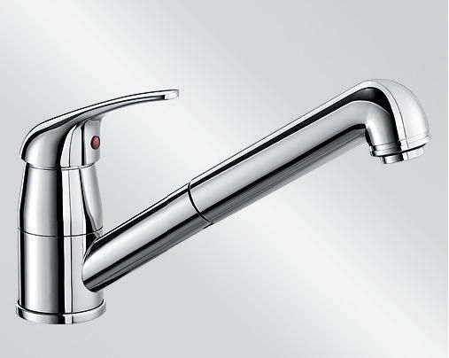 Plautuvės maišytuvas BLANCO DARAS-S chrom HD