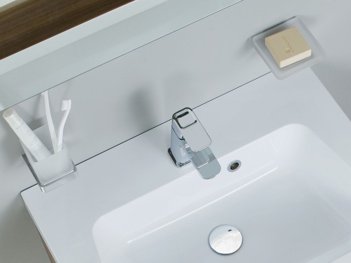 Maišytuvas praustuvui TD be dugno vožtuvo, chromas, X070062 Maišytuvas praustuvui TD be dugno vožtuvo, chromas, X070062