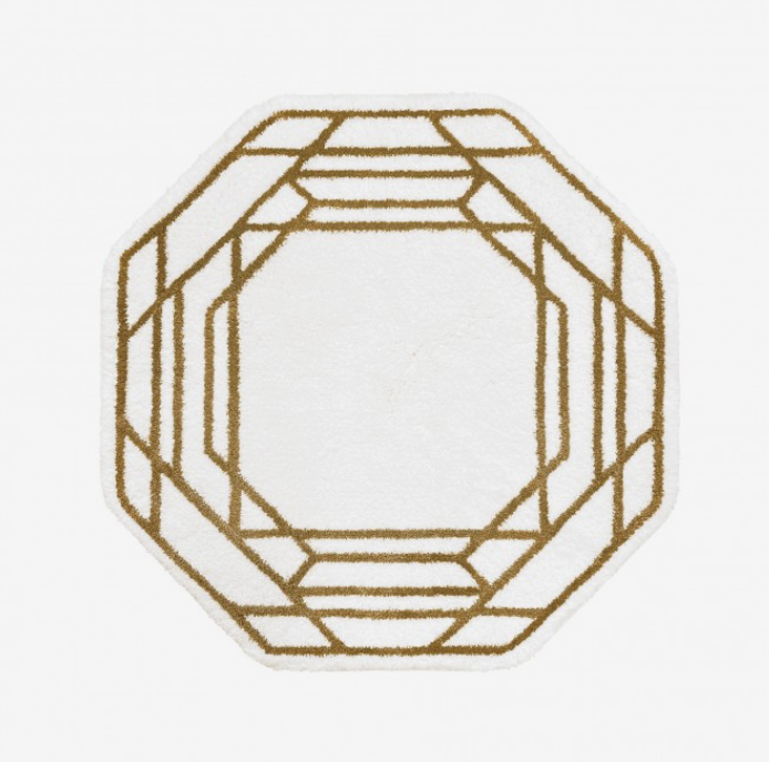 Vonios kilimėlis VITRAL 80x80cm, 1002956310001