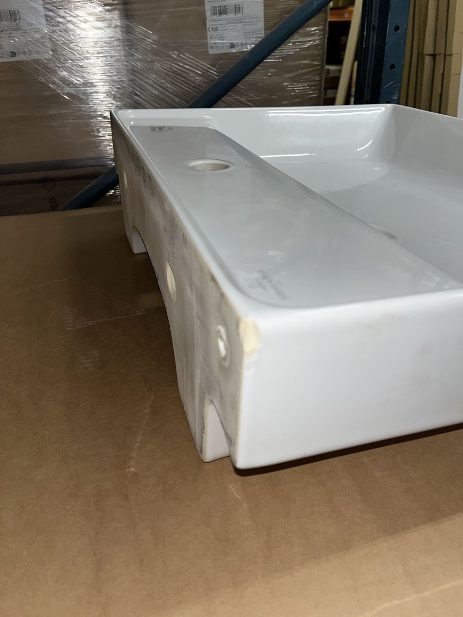 Praustuvas COLLARO 60x47 cm, baltas 4A336001