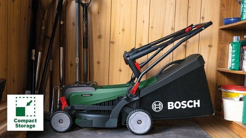 Akumuliatorinė vejapjovė Bosch 06008B9E00 UniversalRotak 2x18V-37 Akumuliatorinė vejapjovė Bosch 06008B9E00 UniversalRotak 2x18V-37