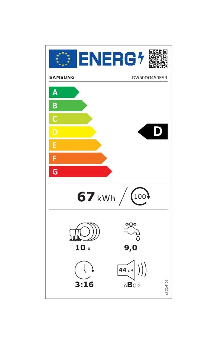 Indaplovė Samsung DW50DG450FSRET Indaplovė Samsung DW50DG450FSRET