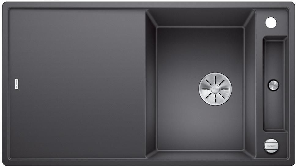 Silgranitinė plautuvė BLANCO AXIA III 5 S SILG PDUR Pilka Z.GL InFino M.AF