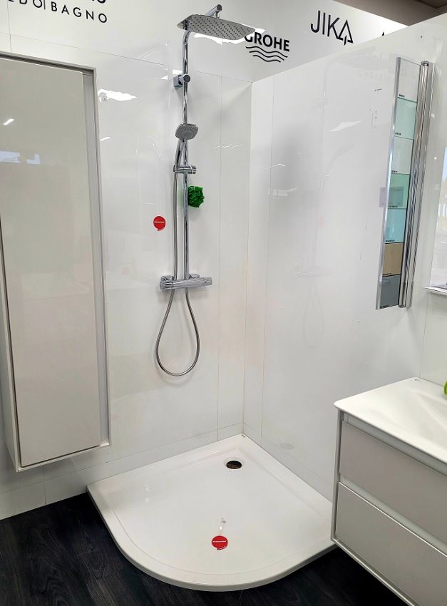 Pusapvalis dušo padėklas Kolo Pacyfik 100 cm Pusapvalis dušo padėklas Kolo Pacyfik 100 cm