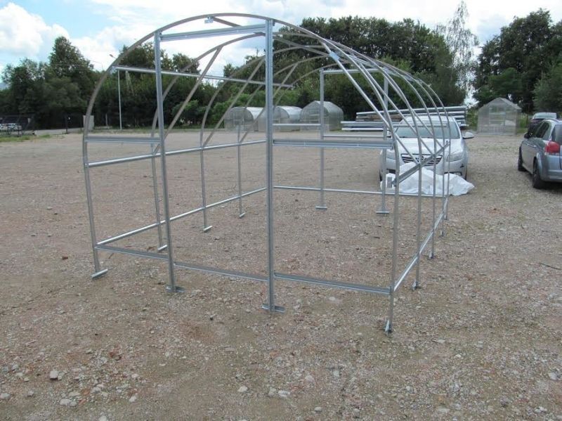 Šiltnamis KLASIKA 36 m2 (plotis 3 m) danga 6 mm ilgis 12 m