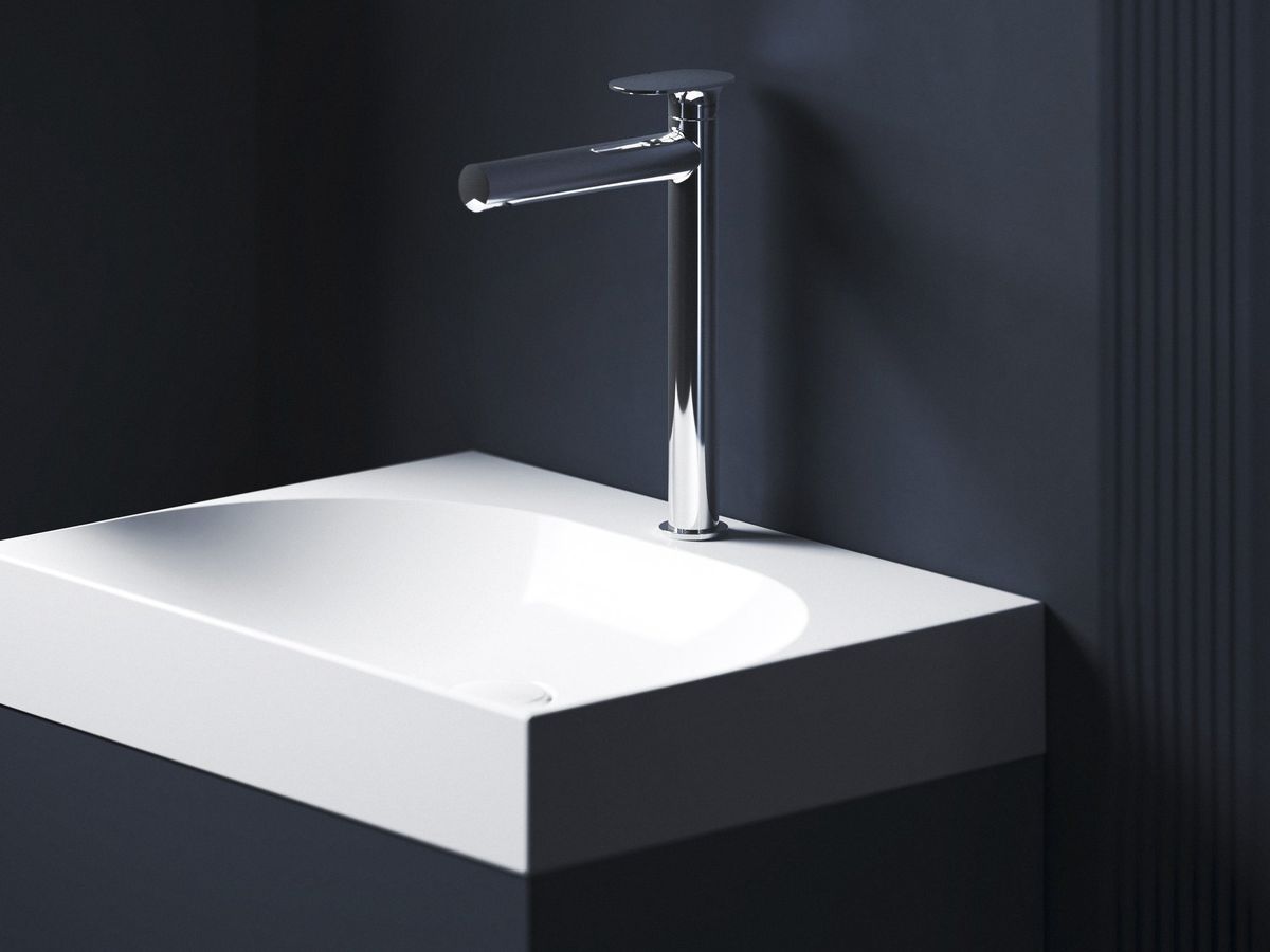 Praustuvo maišytuvas 315 mm be dugno vožtuvo, Ravak SG 015.00CR, chromas, X070525