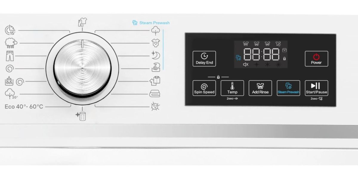 Skalbimo mašina ECG EWS 60120 iSteam