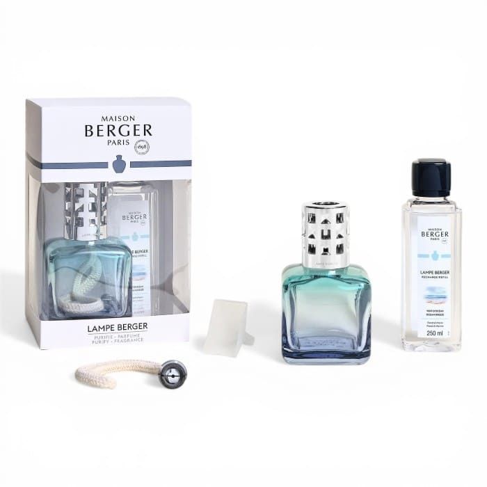 Katalinės lempos rinkinys Maison Berger Glacon Turquoise/Bleue 250 ml, 4898