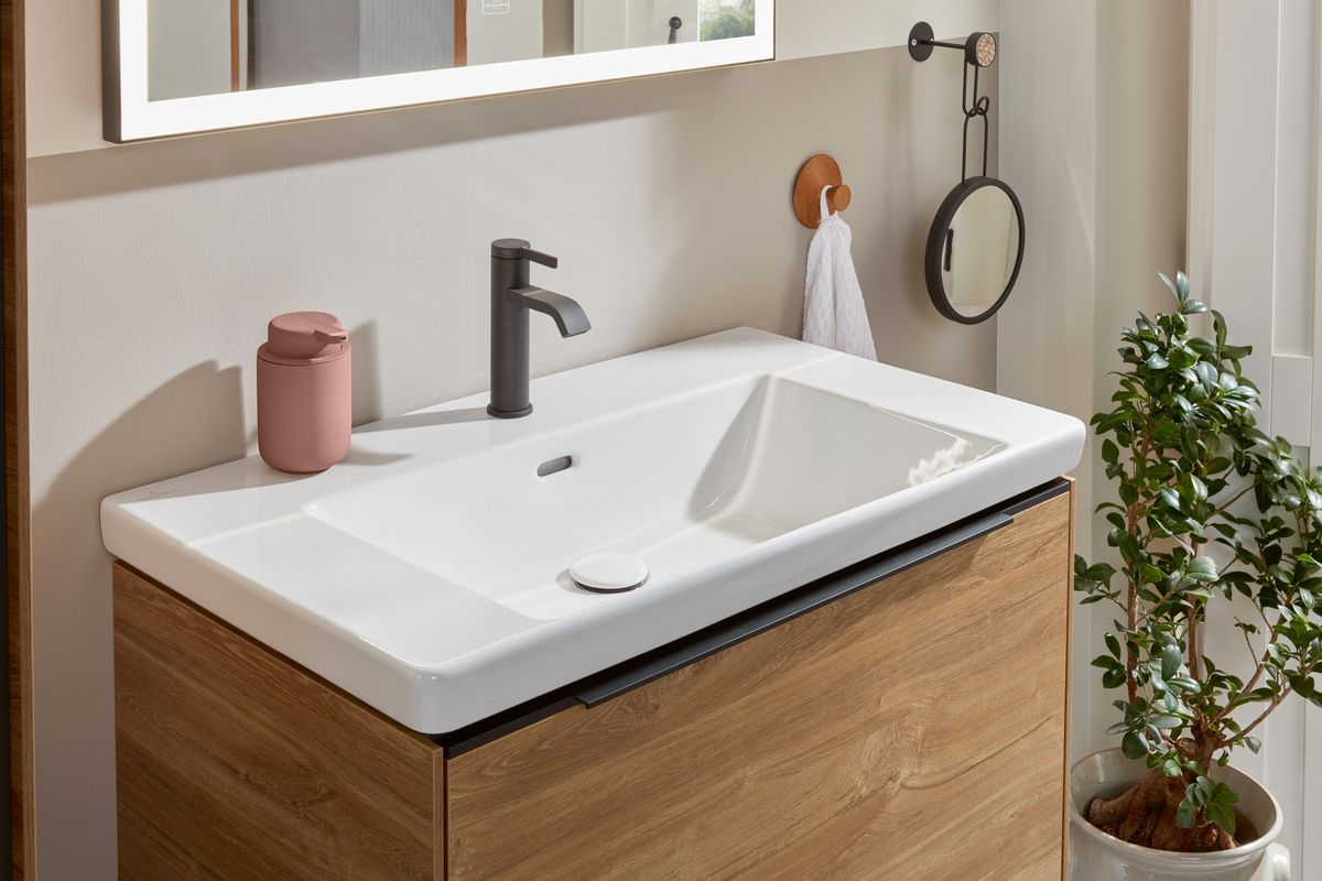 Praustuvas Villeroy & Boch SUBWAY 3.0, 800x470 mm, baltas CeramicPlus, 4A7080R1