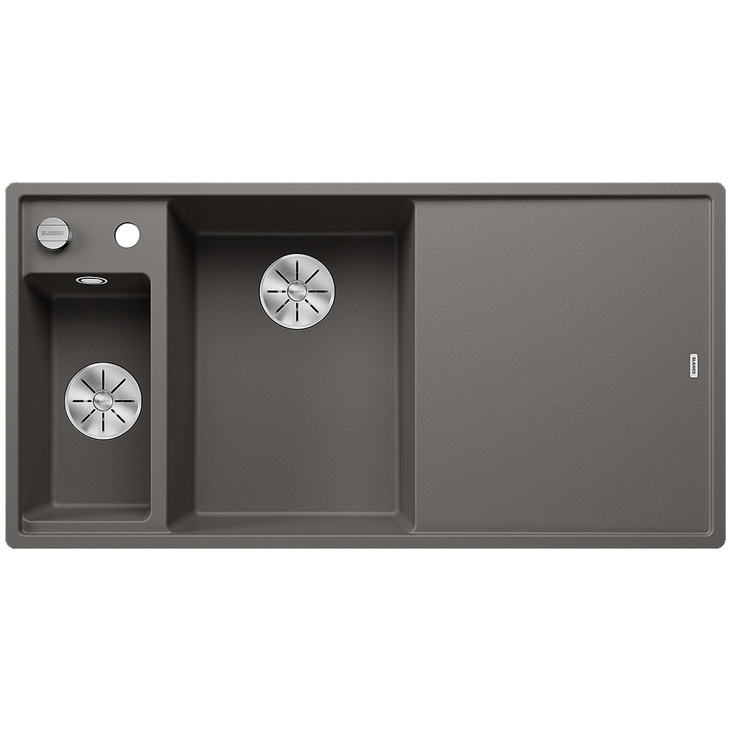 Silgranitinė plautuvė BLANCO AXIA III 6 S LI SILG Pilka Z.ES InFino M.AF