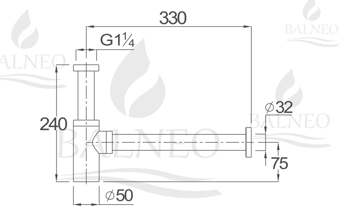 Sifonas praustuvui Balneo žalvarinis apvalus, aukso sp., E0201030110-1 Sifonas praustuvui Balneo žalvarinis apvalus, aukso sp., E0201030110-1