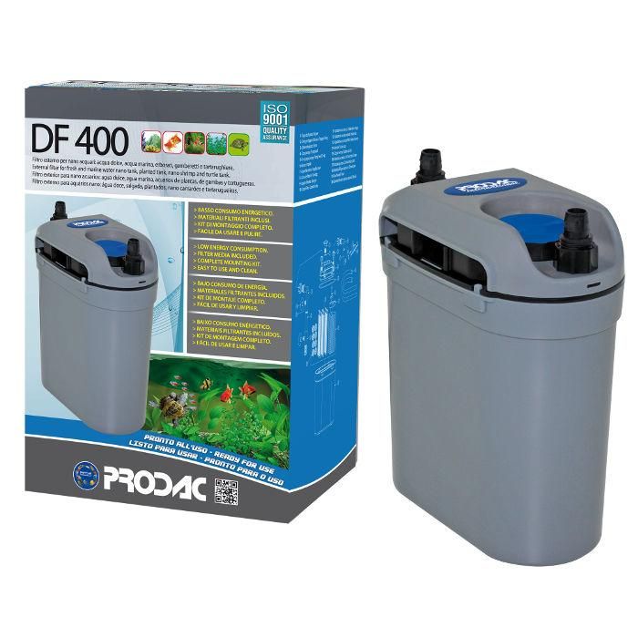 PRODAC Išorinis filtras DF-400, 20-50L akvariumui. Be UV, DF400