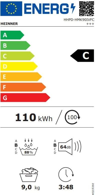 Džiovyklė HHPD-HMK90IVFC+++ HEINNER Džiovyklė HHPD-HMK90IVFC+++ HEINNER