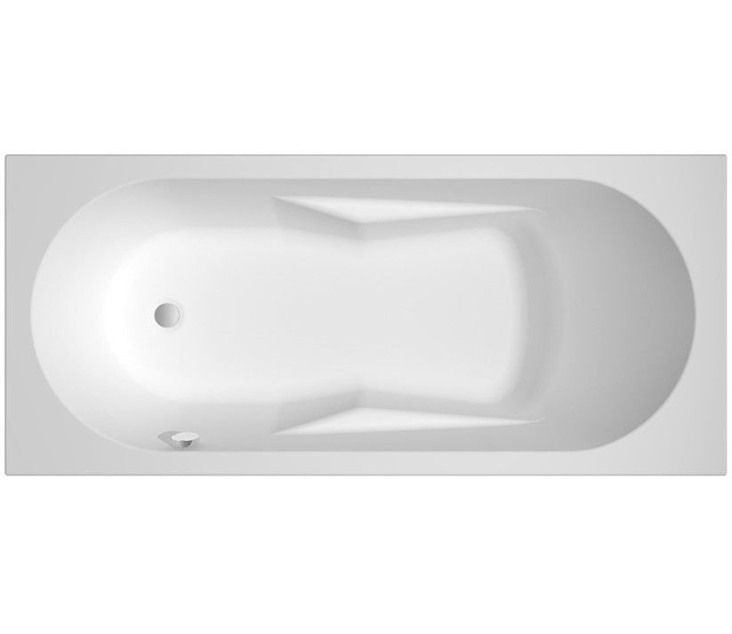 Akrilinė vonia Riho Lazy 170x75 cm, balta, kairė, B080001005