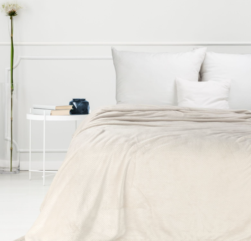 Pledas - lovatiesė Cindy 150x200 cream, 401088