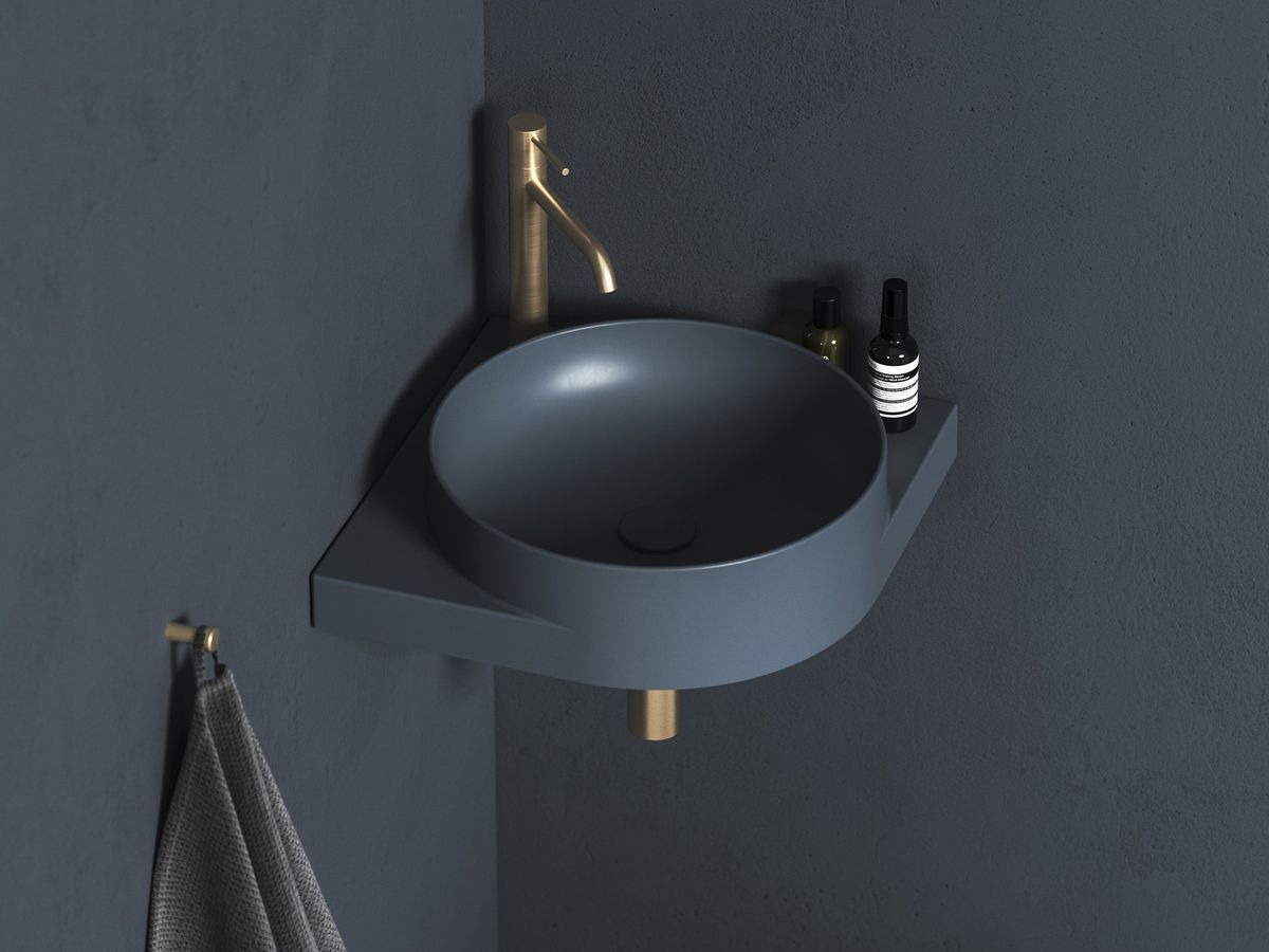 Stacionari praustuvo sifono galvutė Ravak Flat, Deepsea Blue, X03069