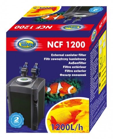 AQUA NOVA išorinis filtras 1200l/h, NCF-1200 AQUA NOVA išorinis filtras 1200l/h, NCF-1200