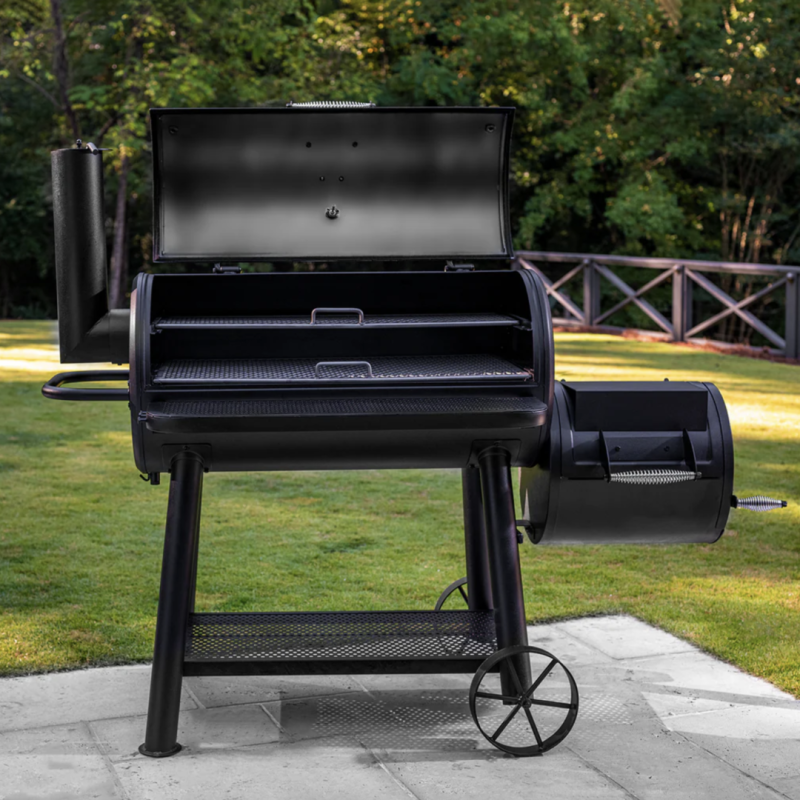 Lauko kepsninė-rūkykla Char-Griller Grand Champ Offset Smoker