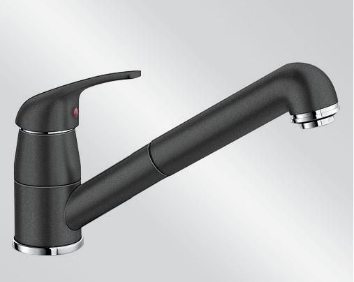 Plautuvės maišytuvas BLANCO DARAS-S Antracitas HD