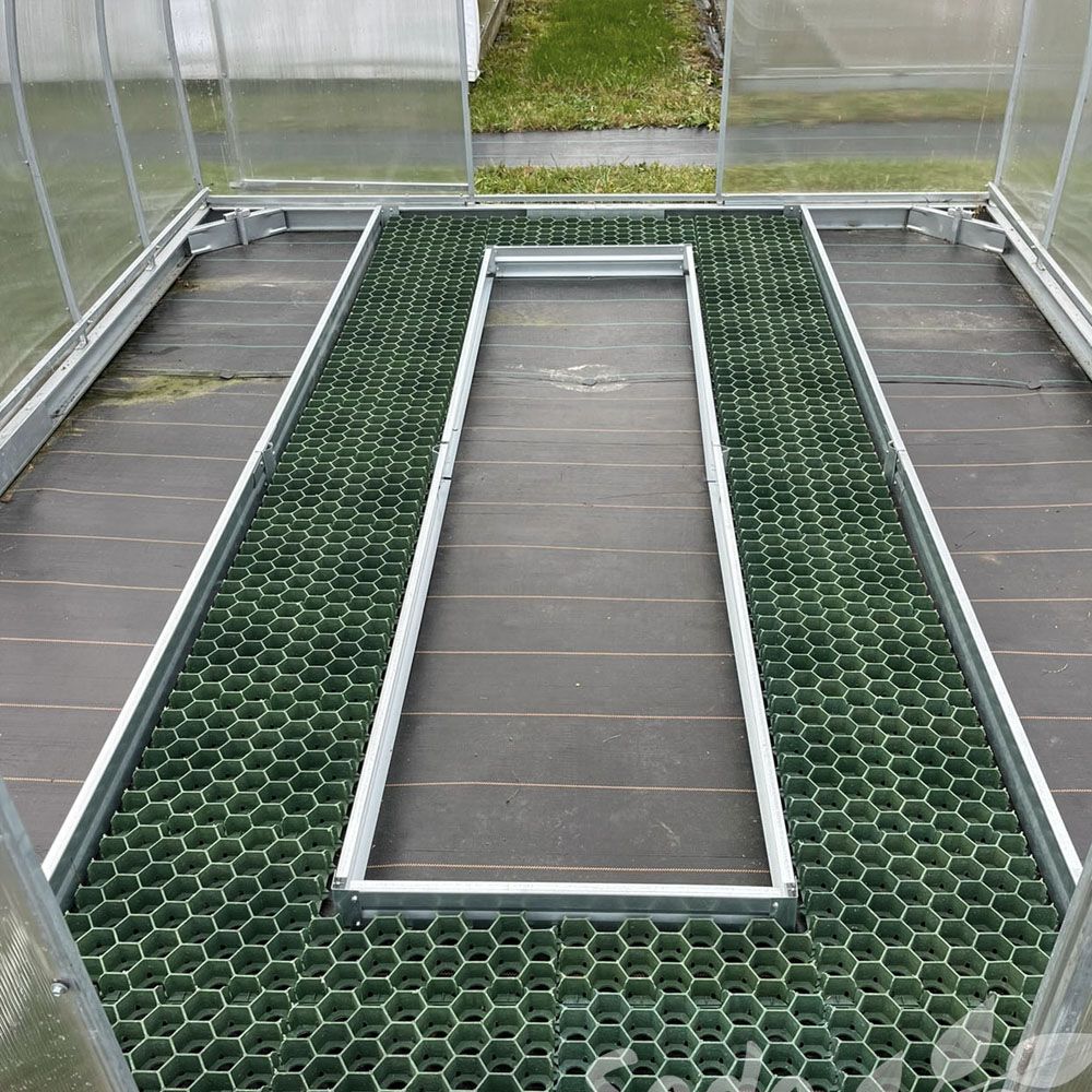 Šiltnamio takelio atskyrimas – trys lysvės 4m.