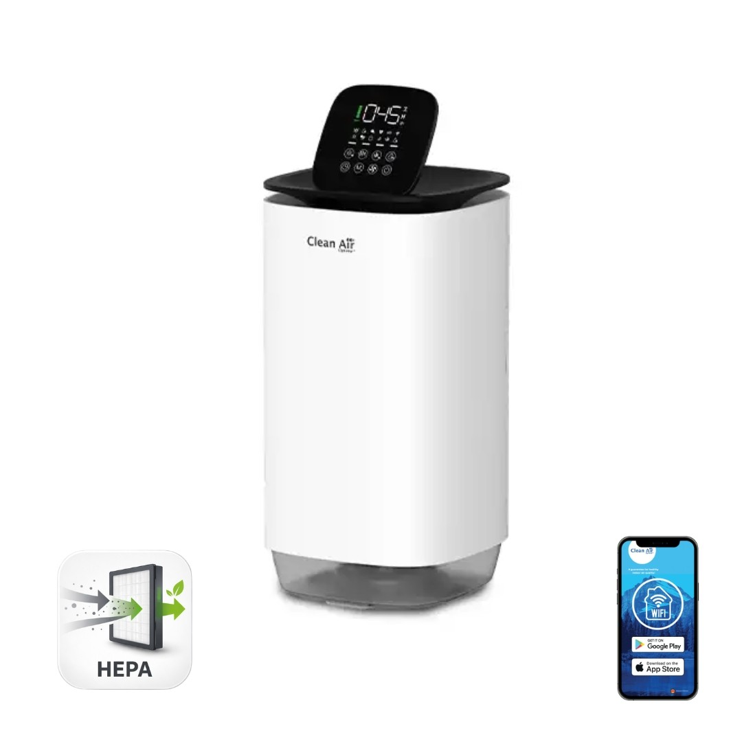 Išmanusis HEPA oro drėkintuvas – valytuvas Clean Air CA-806 Smart