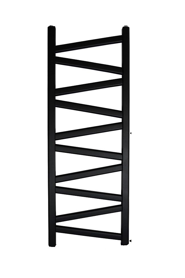 Rankšluosčių džiovintuvas Regnis Mix Kalipso 54x120 cm, juoda matinė (struktūrinė)
