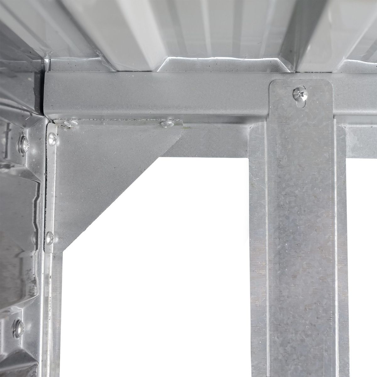 Metalinis sandėliukas "Apuokas" su malkine, 3,5 m2 Metalinis sandėliukas "Apuokas" su malkine, 3,5 m2
