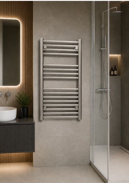 Rankšluosčių džiovintuvas Očenašek BNIT 45x79 cm, brushed, BNIT4500790BR Rankšluosčių džiovintuvas Očenašek BNIT 45x79 cm, brushed, BNIT4500790BR