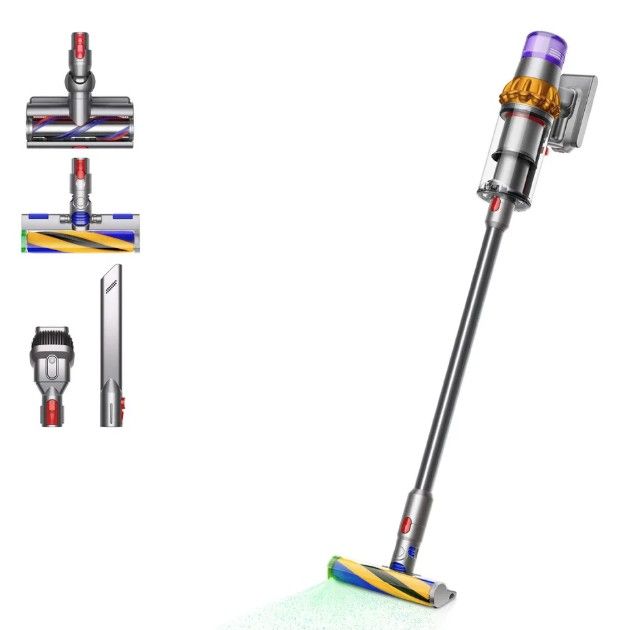 Dulkių siurblys - šluota Dyson V15 Detect Absolute, 5025155081754 Dulkių siurblys - šluota Dyson V15 Detect Absolute, 5025155081754