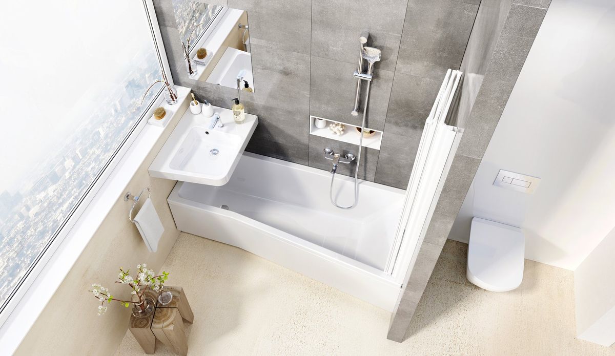 Vonia BE HAPPY II 160x75 L, balta C961000000